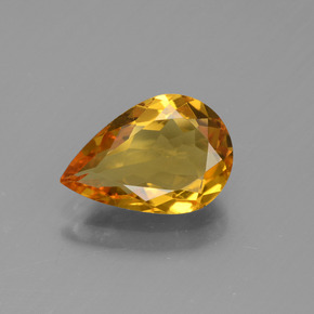 Béryl doré Jaune doré naturelle En forme de poire, 1.39 ct, VVS