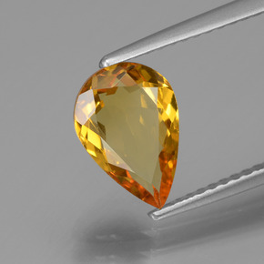Béryl doré Jaune doré naturelle En forme de poire, 1.39 ct, VVS