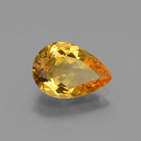 Béryl doré Jaune doré naturelle En forme de poire, 1.55 ct, VVS