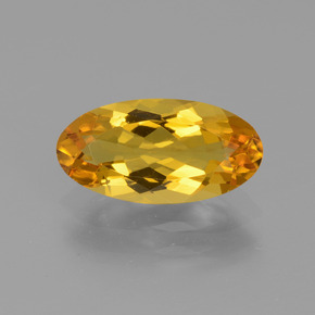Béryl doré Jaune doré naturelle Coupe ovale, 1.82 ct, VVS-VS