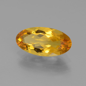 Béryl doré Jaune doré naturelle Coupe ovale, 1.82 ct, VVS-VS