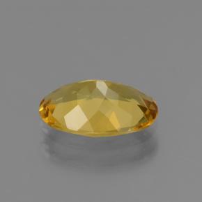 Béryl doré jaune naturelle coupe ovale, 1,74 ct, VVS-VS
