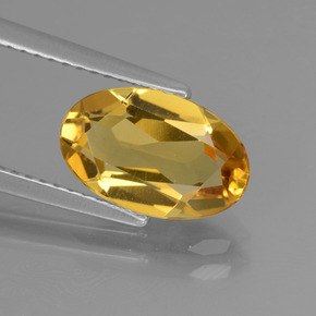 Béryl doré Jaune doré naturelle Coupe ovale, 1.98 ct, VVS-VS