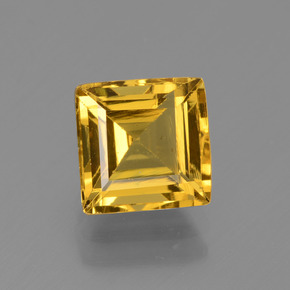 Béryl doré Jaune doré naturelle Carré, 1.77 ct, VVS-VS