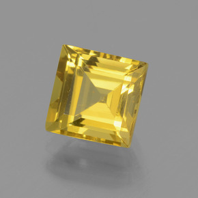 Béryl doré Jaune doré naturelle Carré, 1.98 ct, VVS-VS