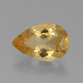 Béryl doré Jaune doré naturelle En forme de poire, 1.87 ct, VVS
