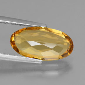 Béryl doré Jaune doré naturelle Coupe ovale, 2.84 ct, VVS-VS