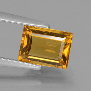 Béryl doré Jaune doré naturelle Baquette, 1.03 ct, VVS-VS