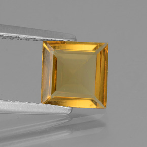 Béryl doré Jaune doré naturelle Carré, 1.17 ct, VVS-VS