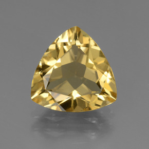 Béryl doré or naturelle trillion, 2,67 ct, VVS