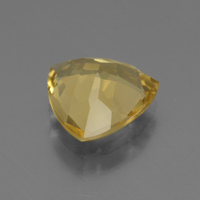 Béryl doré or naturelle trillion, 2,67 ct, VVS