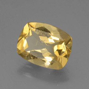 Béryl doré Jaune doré naturelle Coupe coussin, 2.28 ct, VS