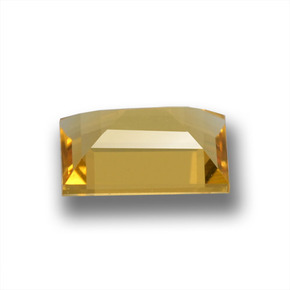 Béryl doré jaune naturelle baguette, 0,90 ct, VVS-VS