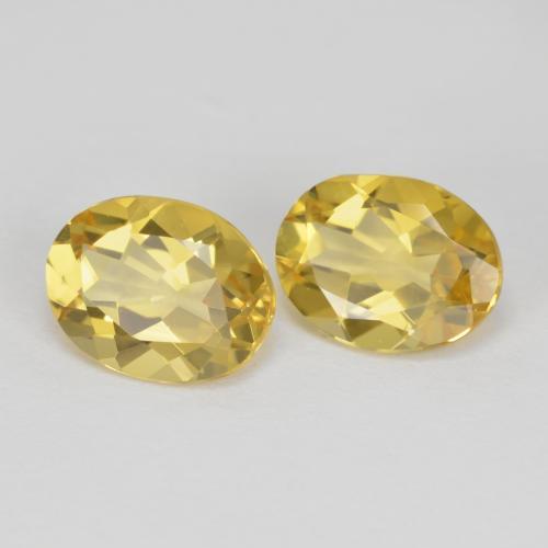 Achetez naturel 3,51ct jaune béryl doré gems, coupe ovale, en provenance madagascar chez gemselect. en stock, livraison internationale!