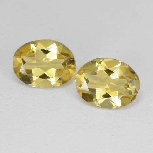 Achetez naturel 3,12ct jaune béryl doré gems, coupe ovale, en provenance madagascar chez gemselect. en stock, livraison internationale!