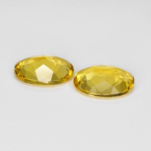Achetez naturel 2,44ct jaune foncé béryl doré gems, coupe ovale, en provenance madagascar chez gemselect. en stock, livraison internationale!