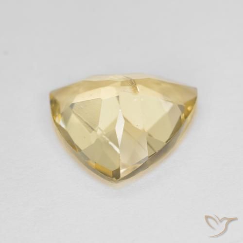 Béryl doré Jaune moyen naturelle Trillion, 3.19 ct, VS