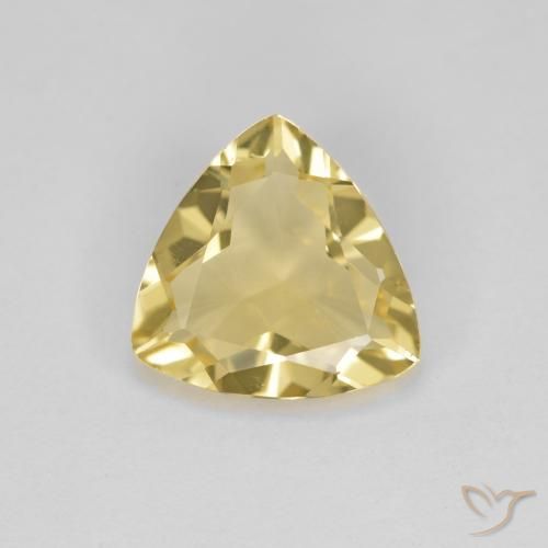 Béryl doré Doré léger naturelle Trillion, 2.57 ct, VVS-VS