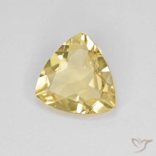 Béryl doré Doré léger naturelle Trillion, 2.57 ct, VVS-VS