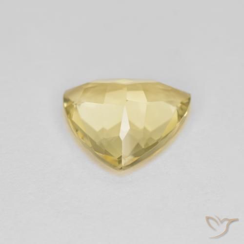 Béryl doré Doré léger naturelle Trillion, 2.57 ct, VVS-VS