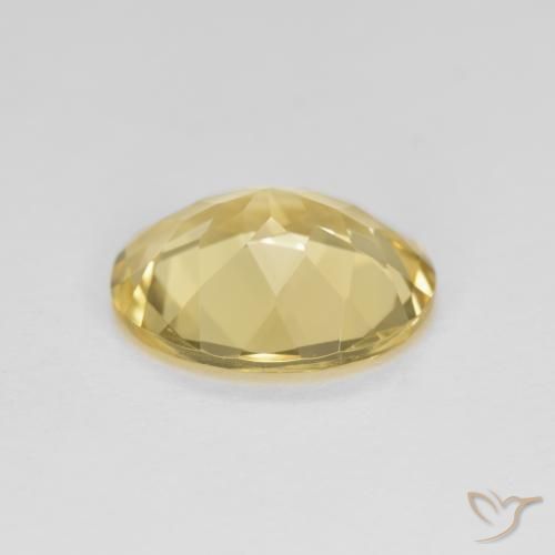 Béryl doré Jaune moyen naturelle ovale, 2.98 ct, VVS