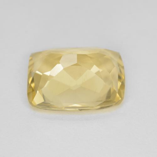 Béryl doré doré naturelle coupe coussin, 4,69 ct, VVS