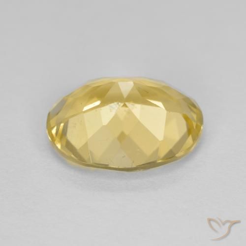 Béryl doré Doré vif naturelle ovale, 3.37 ct, VS