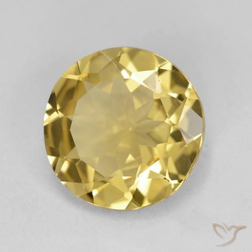 Béryl doré Jaune Dijon naturelle Tour, 2.97 ct, VVS
