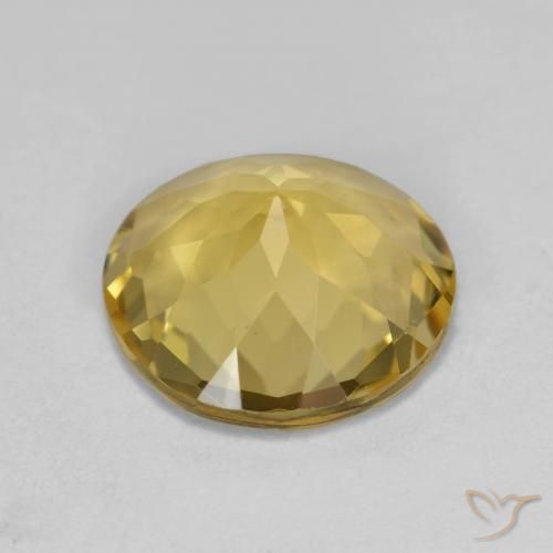 Béryl doré Jaune Dijon naturelle Tour, 2.97 ct, VVS