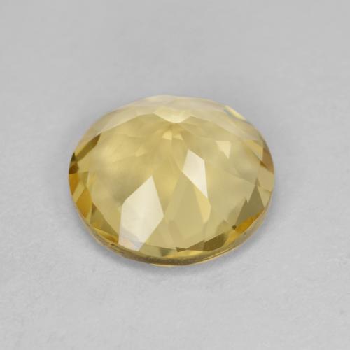 Béryl doré Jaune Dijon naturelle Coupe roude, 3.00 ct, VS