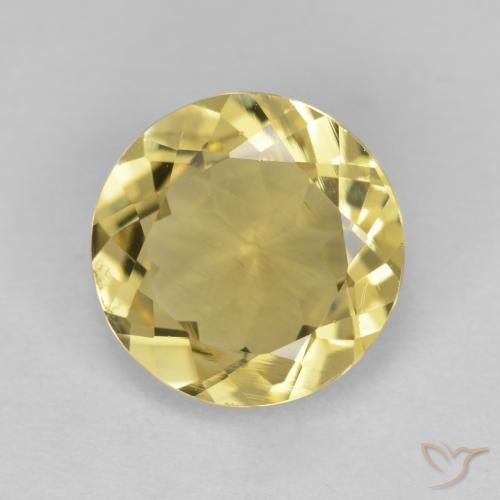 3.21ct Naturel Jaune doré léger Béryl doré, Tour, VS