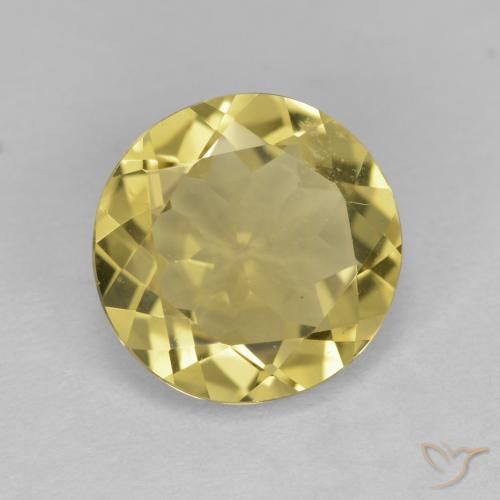 Béryl doré Jaune brunâtre naturelle Tour, 2.90 ct, VS