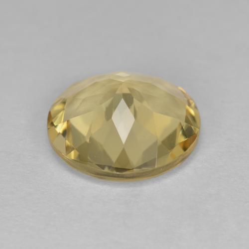 Béryl doré Jaune moyen naturelle Coupe roude, 2.67 ct, VVS-VS
