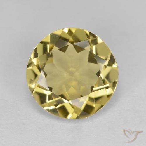 2.98ct Naturel Jaune moyen Béryl doré, Tour, VVS-VS
