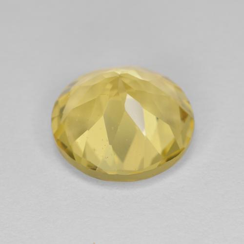 Béryl doré Jaune clair naturelle Coupe roude, 3.55 ct, VS