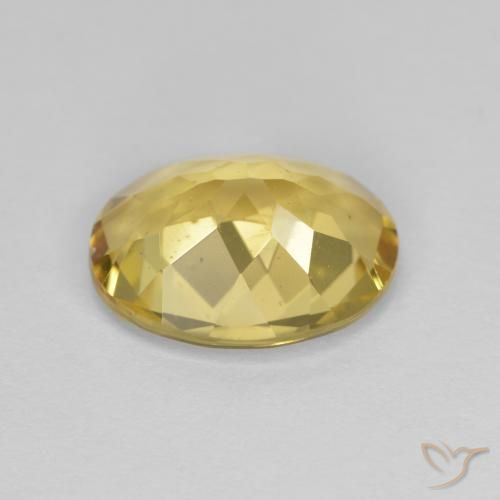 Béryl doré Jaune moyen naturelle ovale, 2.72 ct, VS