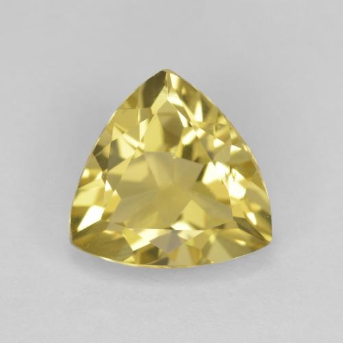 Béryl doré Jaune moyen-léger naturelle Trillion, 1.91 ct, VS