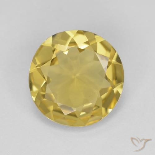 2.86ct Naturel Doré léger Béryl doré, Tour, VVS