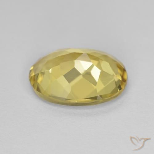 Béryl doré Doré léger naturelle ovale, 2.82 ct, VVS