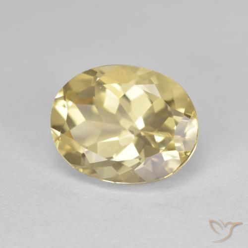 Béryl doré Jaune moyen naturelle ovale, 2.65 ct, VVS