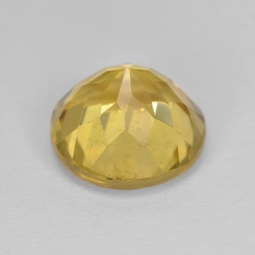 Béryl doré Doré jaunâtre naturelle Coupe roude, 2.93 ct, VVS-VS