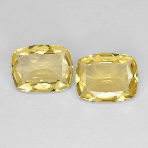 Achetez naturel 2,82ct jaune béryl doré gems, coupe coussin, en provenance madagascar chez gemselect. en stock, livraison internationale!