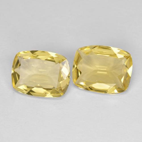 Achetez naturel 2,82ct jaune béryl doré gems, coupe coussin, en provenance madagascar chez gemselect. en stock, livraison internationale!