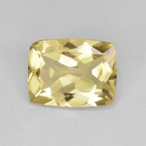 Béryl doré doré naturelle coupe coussin, 1,81 ct, VVS-VS