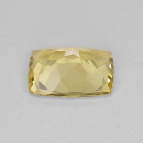 Béryl doré doré naturelle coupe coussin, 1,81 ct, VVS-VS
