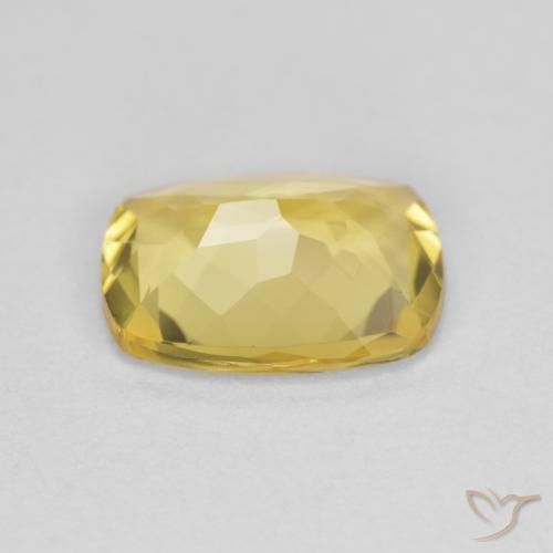 Béryl doré Doré léger naturelle Coussin, 1.89 ct, VVS-VS