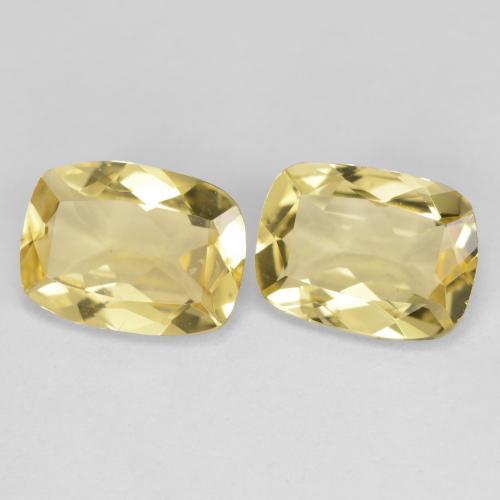 Achetez naturel 2,79ct jaune béryl doré gems, coupe coussin, en provenance madagascar chez gemselect. en stock, livraison internationale!