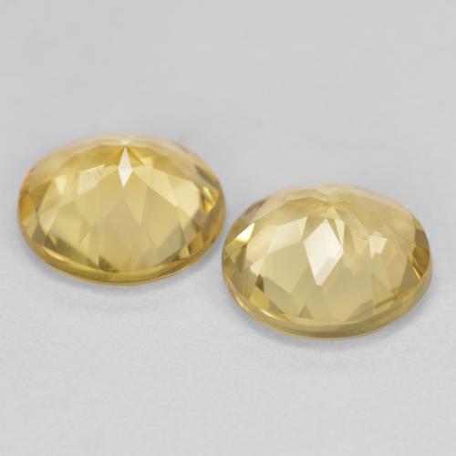 Achetez naturel 3.09ct Jaune Toscane Béryl doré gems, Coupe roude, En provenance Madagascar chez GemSelect. En stock, livraison internationale!