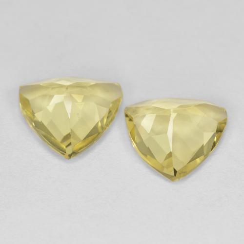 Achetez naturel 2.21ct Jaune clair Béryl doré gems, Trillion, En provenance Madagascar chez GemSelect. En stock, livraison internationale!