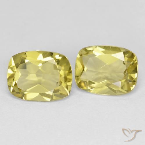 Achetez naturel 2.39ct Jaune moyen-léger Béryl doré gems, Coupe coussin, En provenance Madagascar chez GemSelect. En stock, livraison internationale!